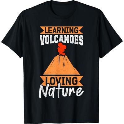 Vulkane lernen, Natur lieben Hawaii Vulkan T-Shirt