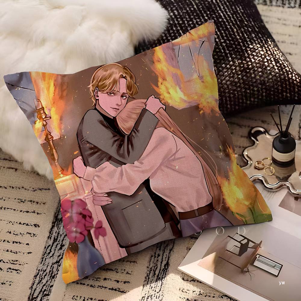 N-Naoki Urasawa S Monster Cushion Cover Inches Farmhouse Decor Home Throw Pillow Covers For Couch Decorations