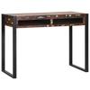 Makeup Table Multicolored 100 x 50 x 75 cm Solid Reclaimed Wood
