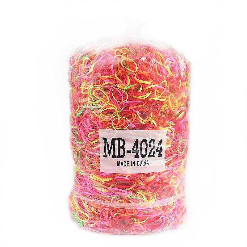 

Children s Hair Ties: Large & Small Circles, Disposable Rubber Bands