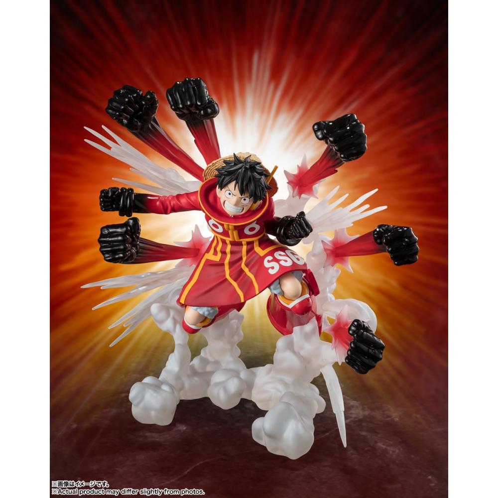 One Piece Figuarts Zero [extra Battle] Monkey D. Luffy Gum Gum Hawk Gatling