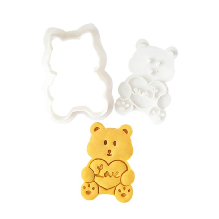 

Valentine Themed Cookie Press Set With Cartoon Animal Designs To Spark Kids Imagination Safe Kitchen Baking Molds