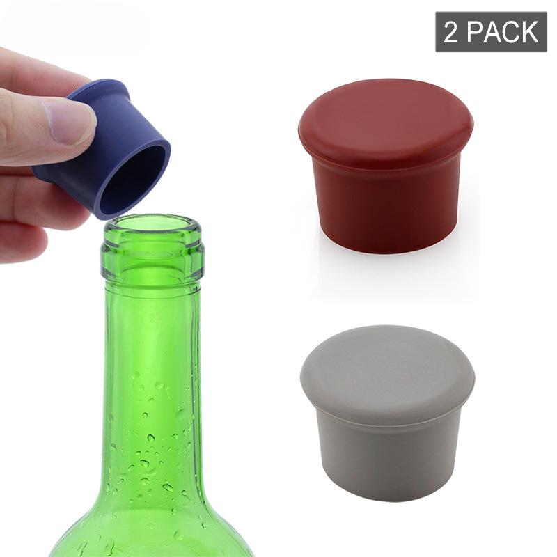 

Силиконовая пробка для бутылки Экологически чистая крышка для бутылки красного вина Универсальная пробка для герметизации пива Пробка для бутылки шампанского
