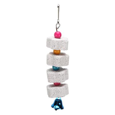 Bird Chewing Toys Bird Beak Grinding Stone for Parrots Hamsters and Other Small Animals