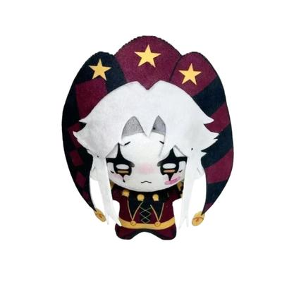 //New 10Cm The Freak Circus Freaks Pierrot Plush Anime Plush Pendant Backpack Keychain Accessories Doll Decora Christmas Gift Items