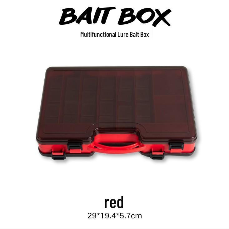 Double-Layer Handheld Lure Storage Box for Jigs and Vibs