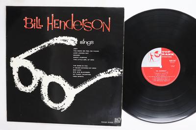 LP Record BILL HENDERSON  Sings RANK5062 TOP RANK INTERN 1960 Japan Jazz Used