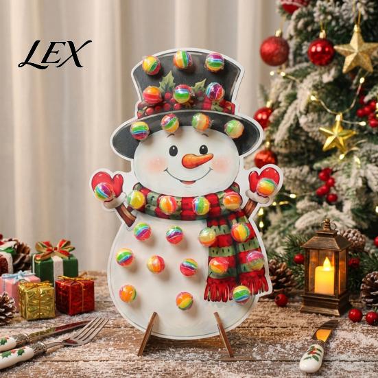 Candy Display Stand for Dessert Table Christmas Wooden Lollipop Stand, Creative Holder Festive Decor Buffet Table, Decorative Holiday Party