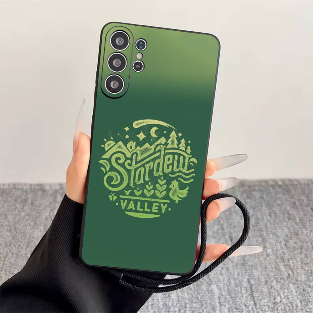 S-Stardew Valley Phone Case For Samsung S25,S24,S21,S22,S23,S30,Ultra,S20,Plus,Fe,Lite,Note,10,Black Cover