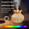 Lotus Hollow Humidifier, Colorful Night Light Aromatherapy Machine, Atomizer, USB Home Desktop Humidifier, Water Replenishing De