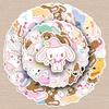 50 Cute Dessert Rabbit Graffiti Stickers - Cartoon Honey Bunny Decor for Mobile Phones