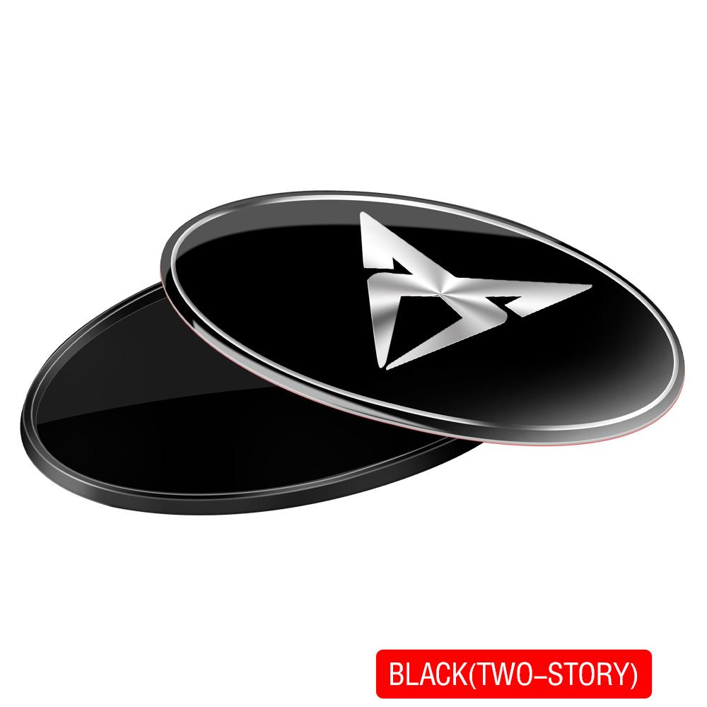NBNY6 1Pcs Car Door Aluminum Emblem Trunk Logo Stickers For Seat Leon Mk1 Mk2 Ateca Altea Arosa Ibiza 6j Ahambra FR Toledo Accessories