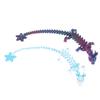 1 Piece Desktop Ornament 3D Printed Cherry Blossom Dragon Glow In The Dark Rotatable Articulated Dragons Figures Action Toy