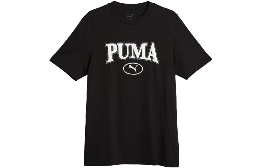 PUMA Set-in Sleeve T-Shirt Men s Black 679596-01 S