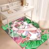 Cute cartoon theme Sailor Moon Tsukino Usagi cartoon rug Multifunctional household anti-slip decorative door mat, outdoor floor mat, and carpet Y14