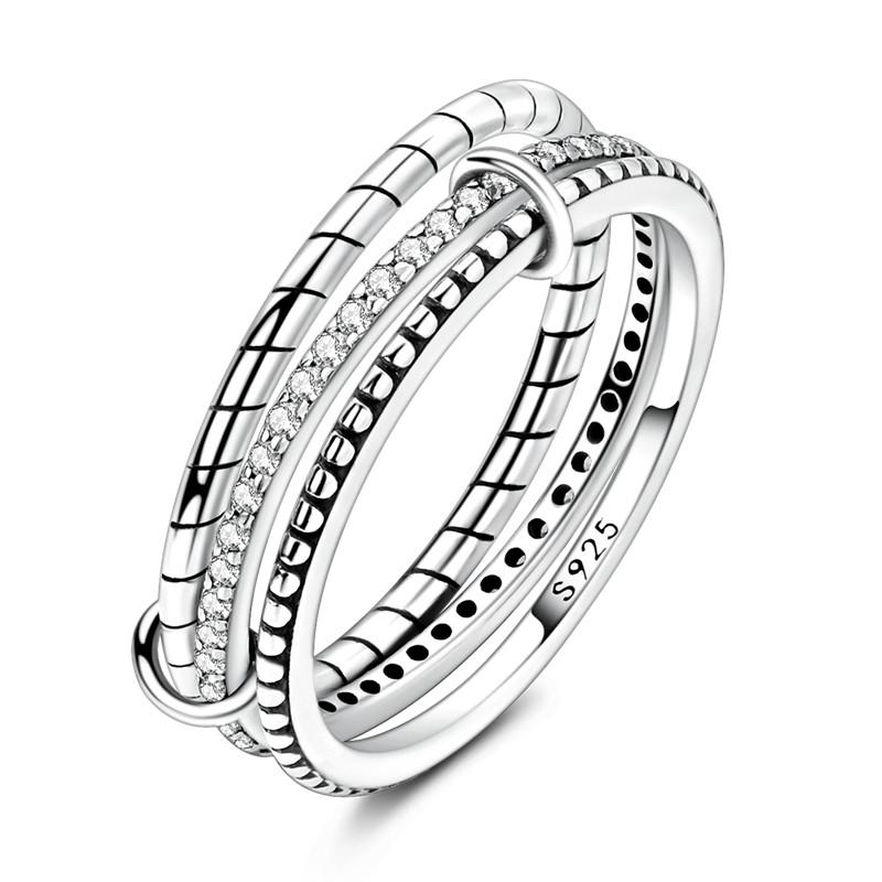 copper Women Rings Sparking Zirconium Ring LOVE Wedding Rings Ideal For Engagement Jewellery Anniversary Gift High Quality