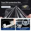 Interior Thin Film Transparent TPU Gear Panel Center Console Anti-scratch Resist Refit For Genesis GV70 2025 Car Accessories