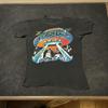 Vintage Boston Band Shirt UFO 1970s Black USA Tour 78 Concert Poster Rock 70s