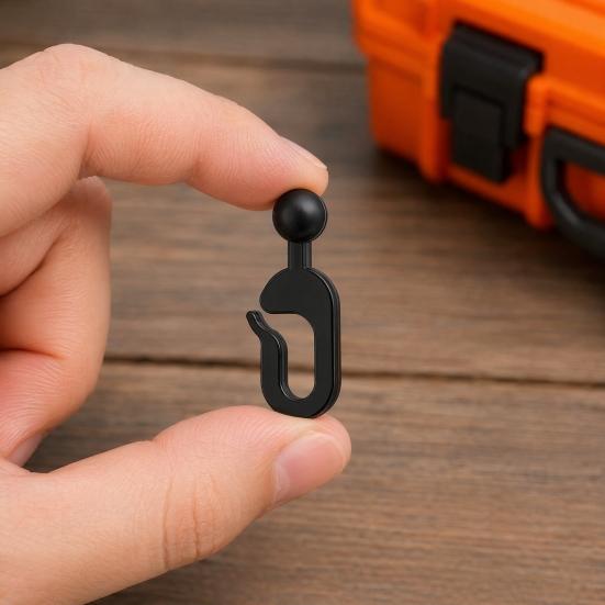 50/100Pcs Plastic Gazebo Curtain Hook, Heavy Duty Mosquito Netting Hook, Black Curtain Track Hooks for Outdoor Hotel, Gazebo