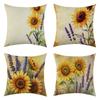 New Nordic-style Sunflower Pillowcase for Living Room, Car and Bedroom Decoration