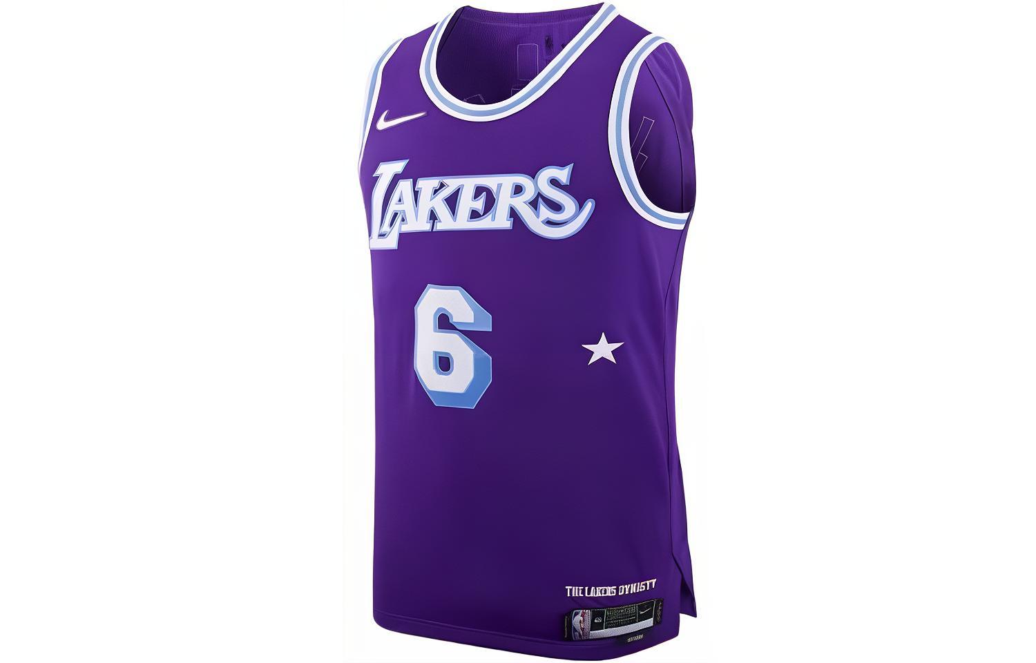 

Nike Nba Los Angeles Lakers Lebron James Moments Mixtape City Edition Authentic Jersey DB3635-506 M