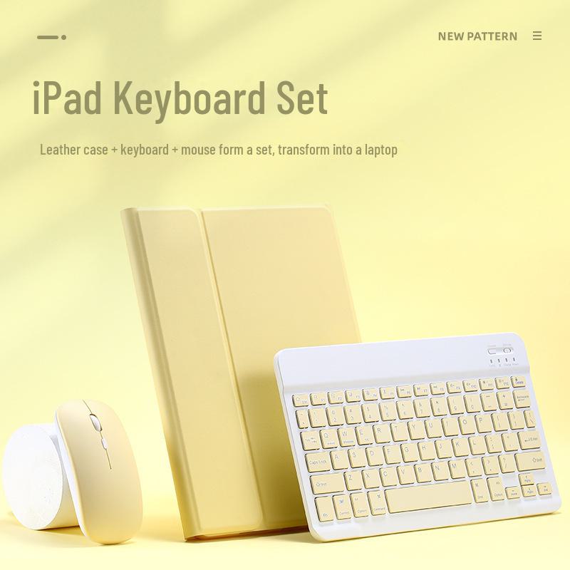 iPad 10.2/Pro 11 Keyboard Case, Air 4 Silicone & Leather Cases. Suitable for 9.7 inch Air and Air 4.