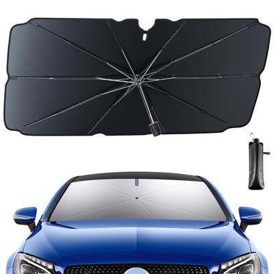 Car Front Car Car Light Heat Easy UV Privacy Titanium Heat Convenient Storage Pouch Included Sunshade, Sunshade, Umbrella-Style Parasol,