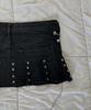 2026 Punk Streetwear Star Print Denim Collage Skirt