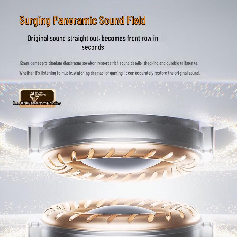 Sai Na G6S AI Noise Cancelling Bluetooth Ear-hook Headset