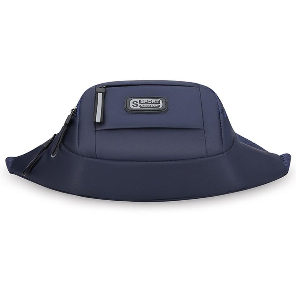 Large Capacity Mobile Waist Bag Multi-layer Storage Sports Walking Bag Men Chest Bag  Motorcycle