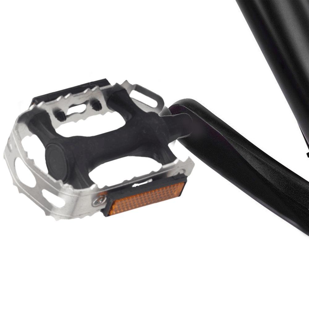 1 Pair Anti Skid Cycling Pedals Black Mountain Bike Pedals Durable Bike Pedals Bicycle Accessories