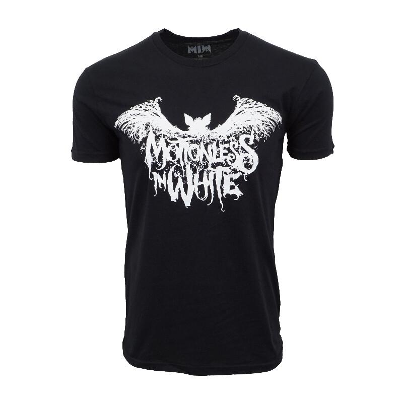 Motionless In White Bat Us 2017 Tour Black T Shirt