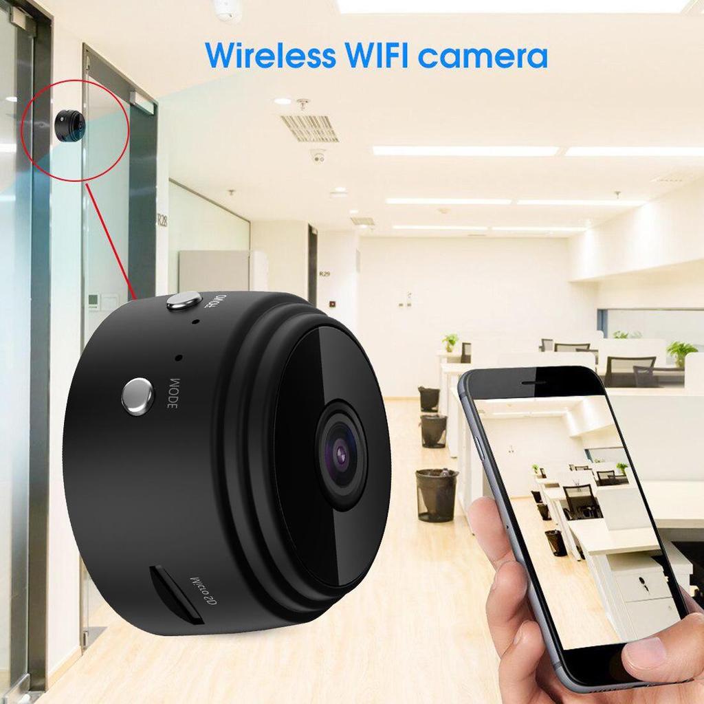 A9 Wireless Intelligent HD Surveillance Camera with Remote WiFi Monitoring