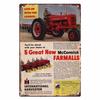Tractor Farming Metal Art Vintage Metal Sign Poster Frames Cafe Bar Garage Room Wall Art Decoration Plaque Gift