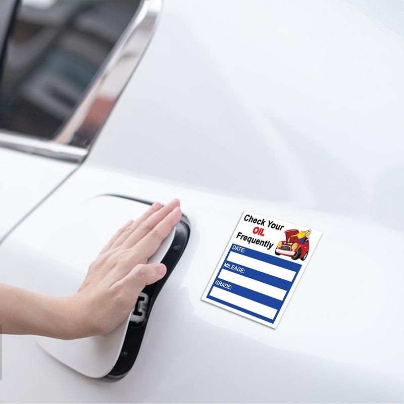 150 Blatt Auto Ölwechsel Aufkleber Auto Nächste Service Fälligkeit Erinnerungs Aufkleber auto Windschutzscheiben Aufkleber auto Innenraum Wartungs Aufkleber