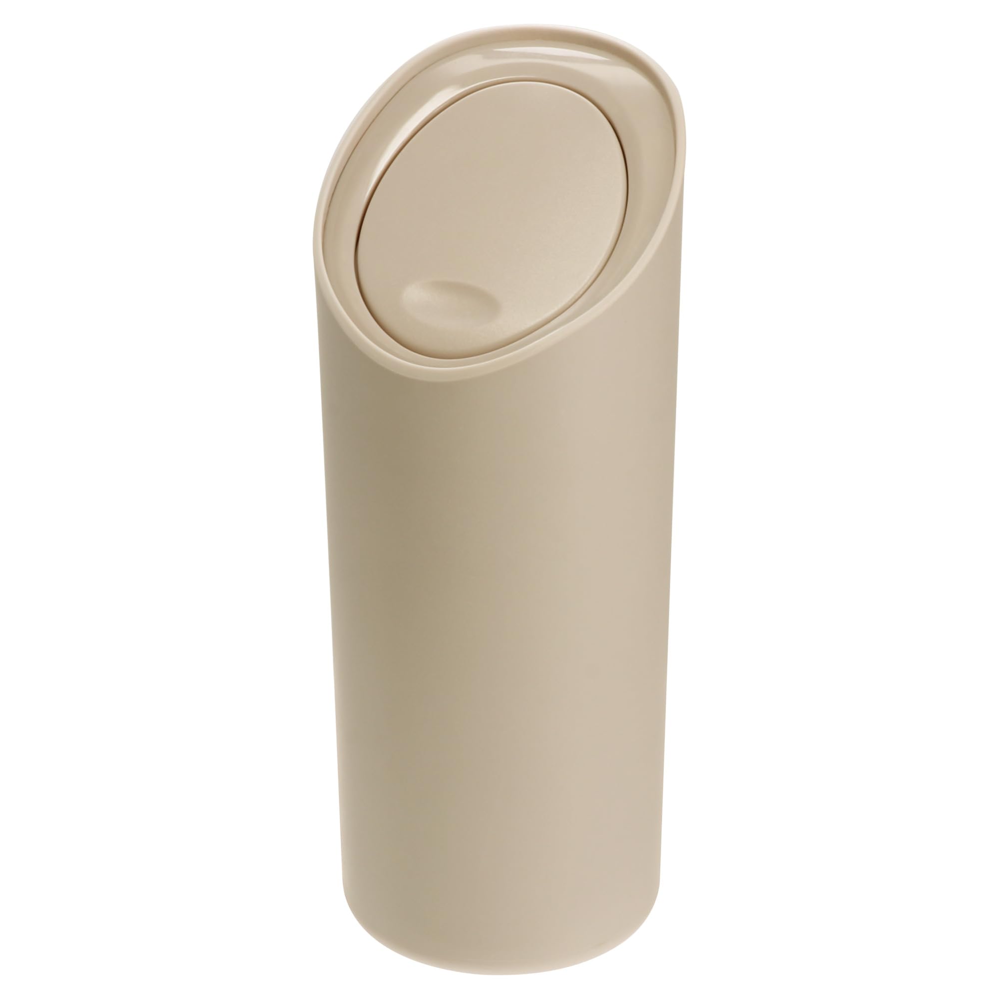 

Carmate Soft Trash Slush Bottle Sand Recommended Move Wagon R Alto Mira Flair Slim Car Trash Can with Drink Holder and Door Stylish and Muted Pastel