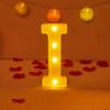 Alphabet Letter LED Lights Luminous Number Lamp Decor Battery Night Light for Home Wedding Birthday Christmas Party Decoration KTY