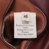 Hermes Lamb Leather Riders Jacket 46 Red brownUsed
