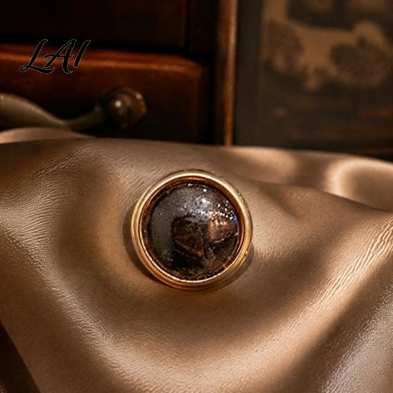 Safety Button Pin 2Pcs Faux Pearl Magnetic Clothes Button Fake Cat Eye Stone Brooch No Sew for Shirts Scarf Shawl Clothing Decorative