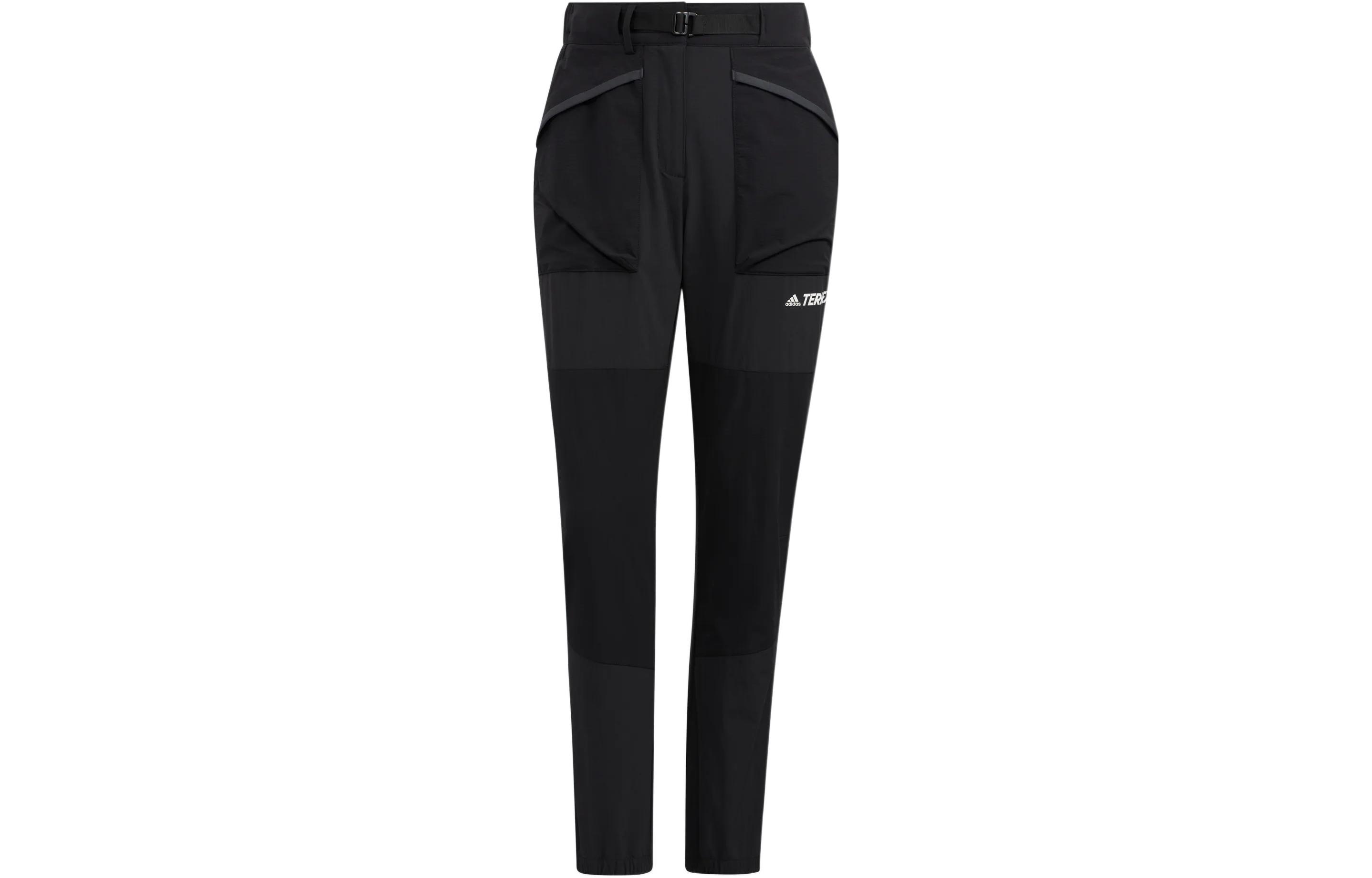 

Adidas Knitted Sweatpants Women s Black Moderate Straight Fit Pants HN1984 XS