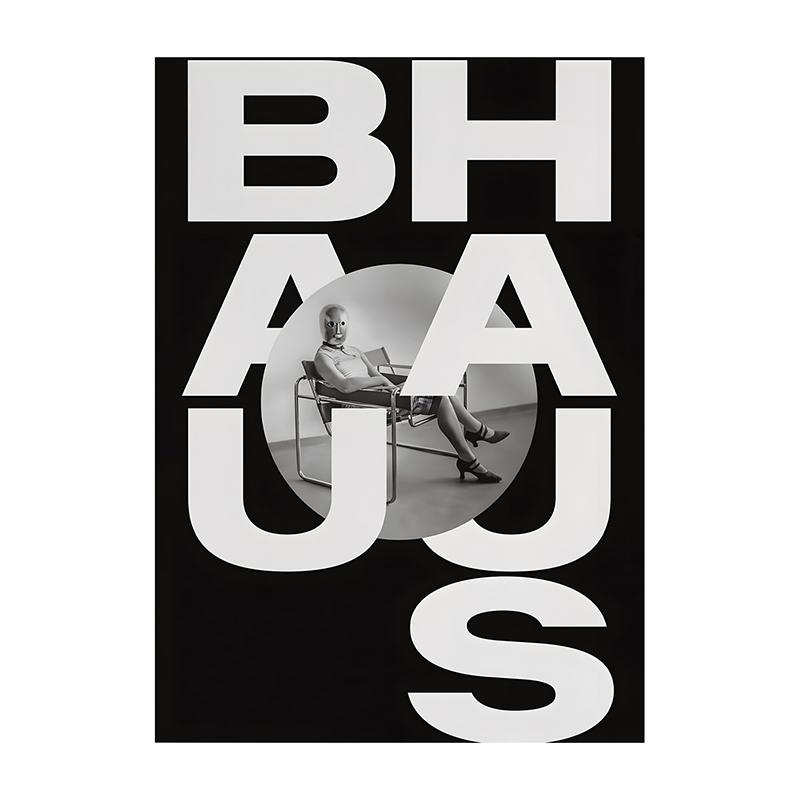 Bauhaus Exhibition Poster Chair Canvas Painting Vintage Bauhaus Print Wall Art Picture for Living Room Cuadros Home Decoration