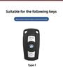 Smart Car Key Case Cover Fob For BMW E60 E61 E70 E81 E87 E90 E91 E92 X1 X5 X3 1 3 5 6 Series Z4 Car Key Protector Shell CS1
