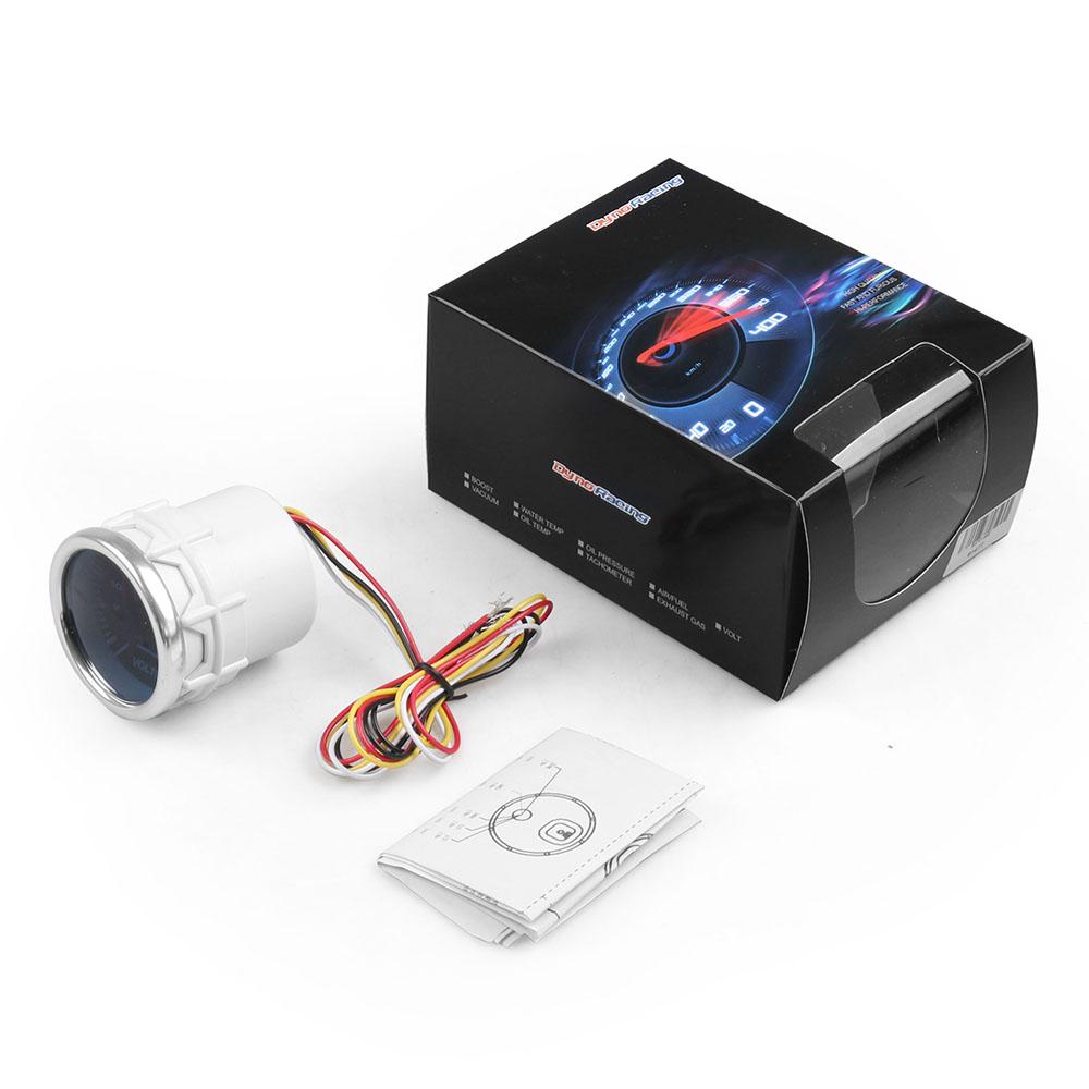 Dynoracing Volt meter 2"(52mm) Smoke lens 8-18 volts gauge voltage gauge Car meter BX101232