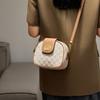 Mrs. Qiao Women's Bag 2025 New Crossbody Bag Autumn Winter Women's Bag High-end Genuine Leather Small Round Bag Mini Bag
