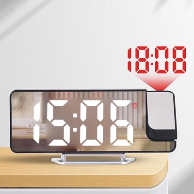 LED Digital Smart Alarm Clock Watch Table Electronic Desktop Clocks USB Wakes Up Clock Bedroom Bedside Clock Snooze Function