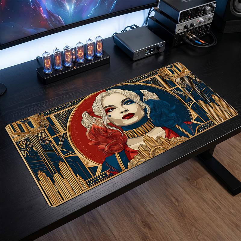 Joker Printed Mouse Pad Non-Slip Waterproof Rubber Desk Mat for Gaming Office Laptop Home Decor Gift