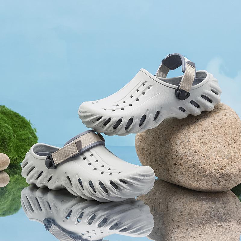 Men S Summer Breathable Waterproof Soft Sole Clog Sandals