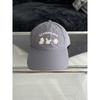 Cotton Baseball Cap With Embroidered Letters For Spring Summer Sun Protection