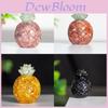 Natural Crystal Resin Pineapple Figurine With Lucky Symbol For Office Desk Decor Gift For Friends
