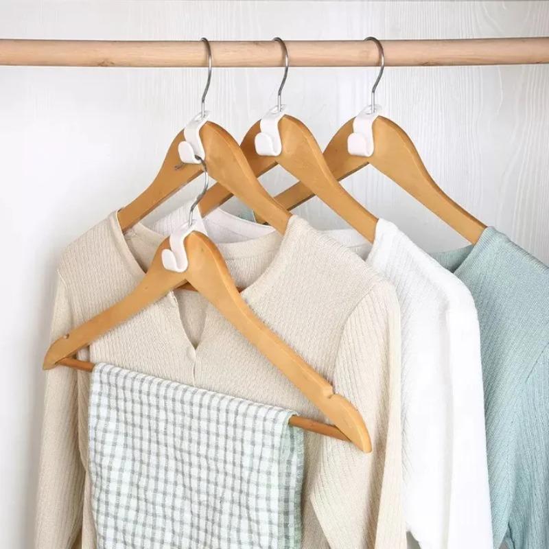 Clothes Hanger Extenders Hooks Heavy Duty Cascading Connection Hooks Space Saving Clothes Organizer Closet Plastic Clips